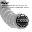 Bicycle Handlebar Tape & End-Plug Kit, White TiNE Logo