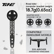 Titanium Bicycle Computer Mount Compatible for EXS AEROVER Integrated-Bar Handlebar, TURBO Model