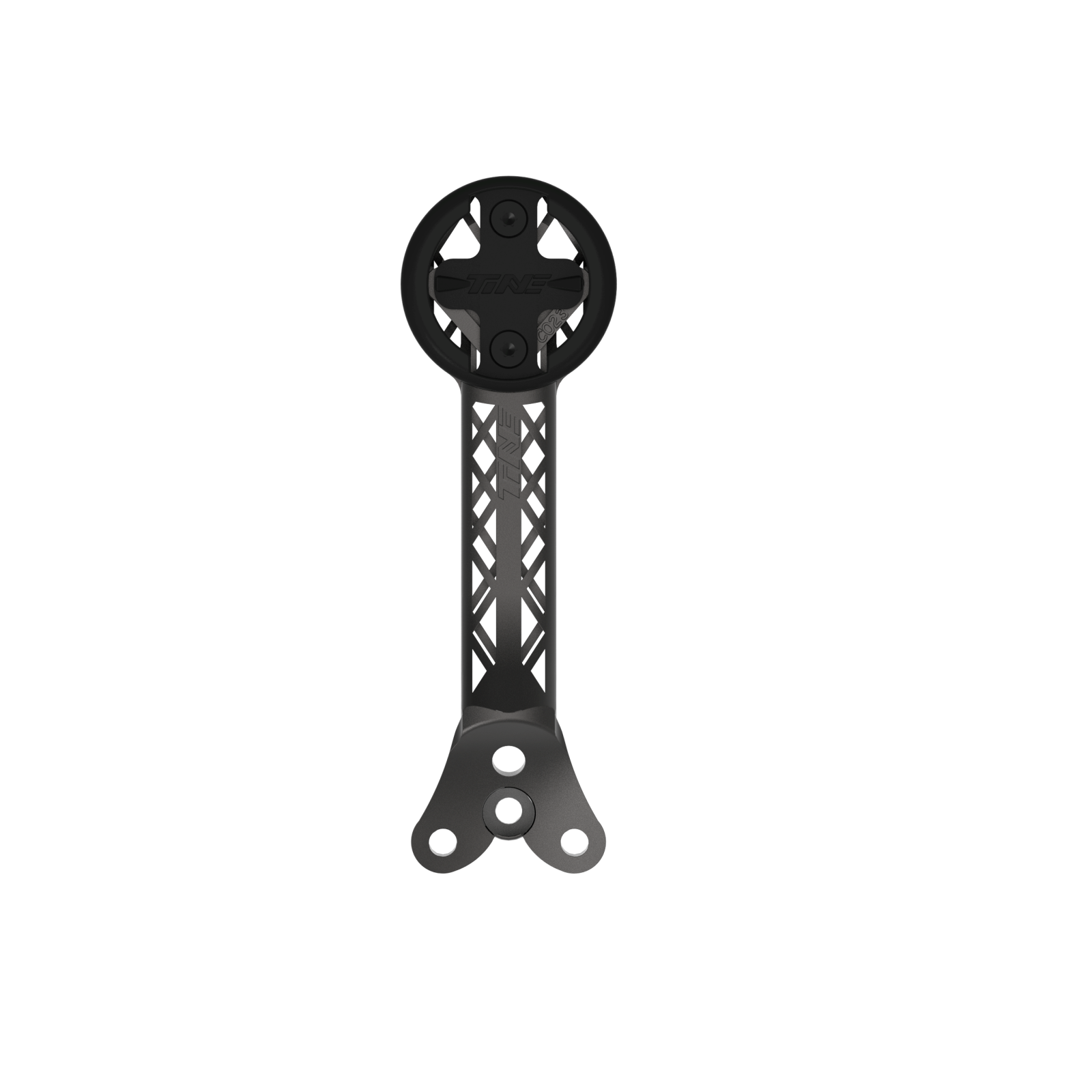 Titanium Bicycle Computer Mount Compatible for BROSS ZENITH PLUME Integrated-Bar Handlebar, HYPERLIGHT Model