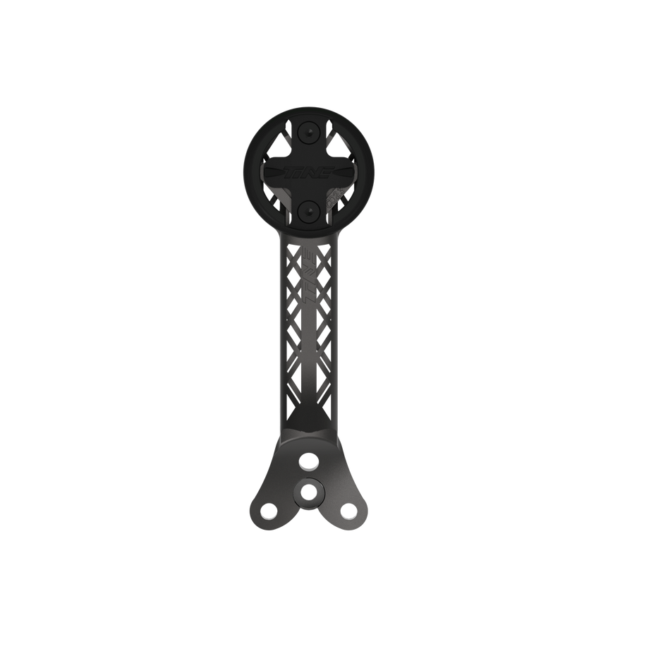 Titanium Bicycle Computer Mount Compatible for BROSS ZENITH PLUME Integrated-Bar Handlebar, HYPERLIGHT Model