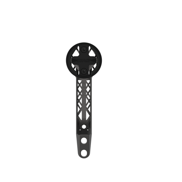 Titanium Bicycle Computer Mount Compatible for TAVELO Integrated-Bar Handlebar, HYPERLIGHT Model