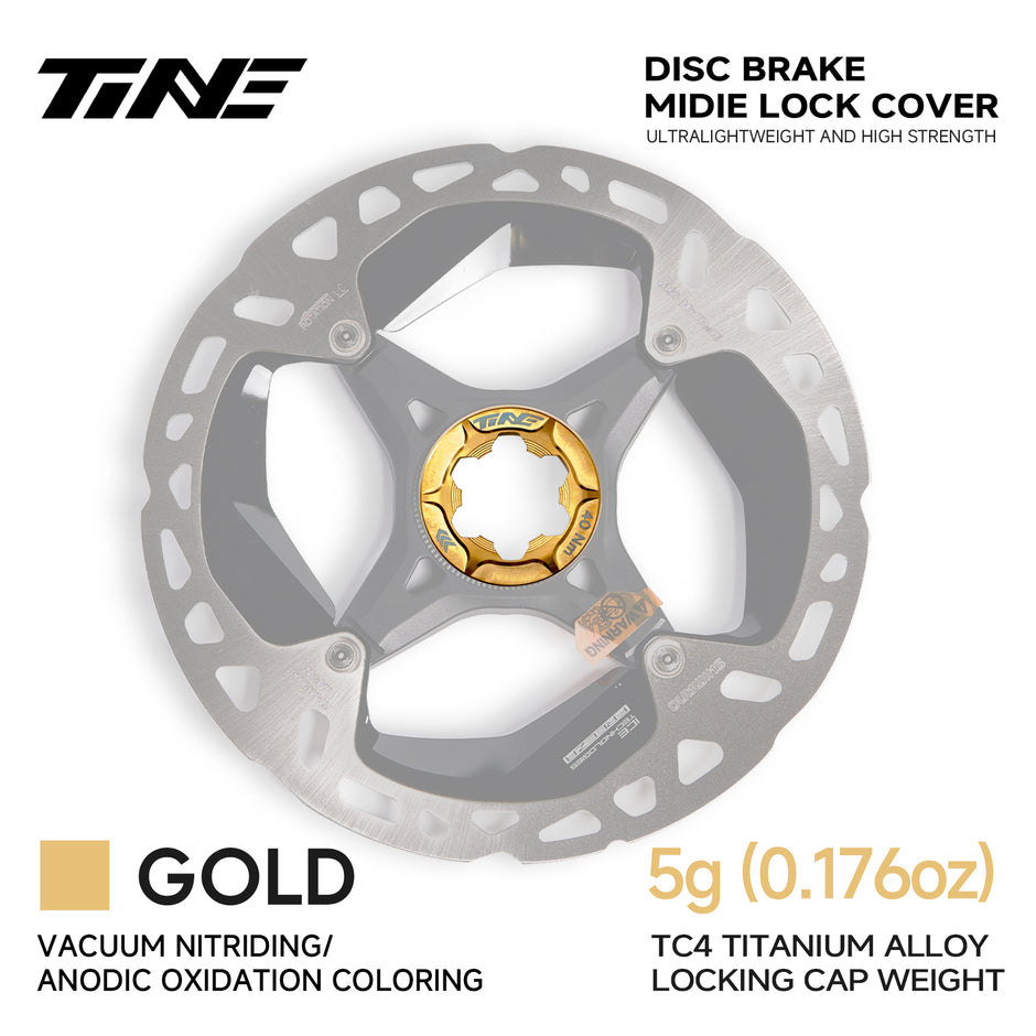 Road Bike Center Lock Hub Cap (Set of 2) - Dust Cover for Disc Brake Rotor Mount