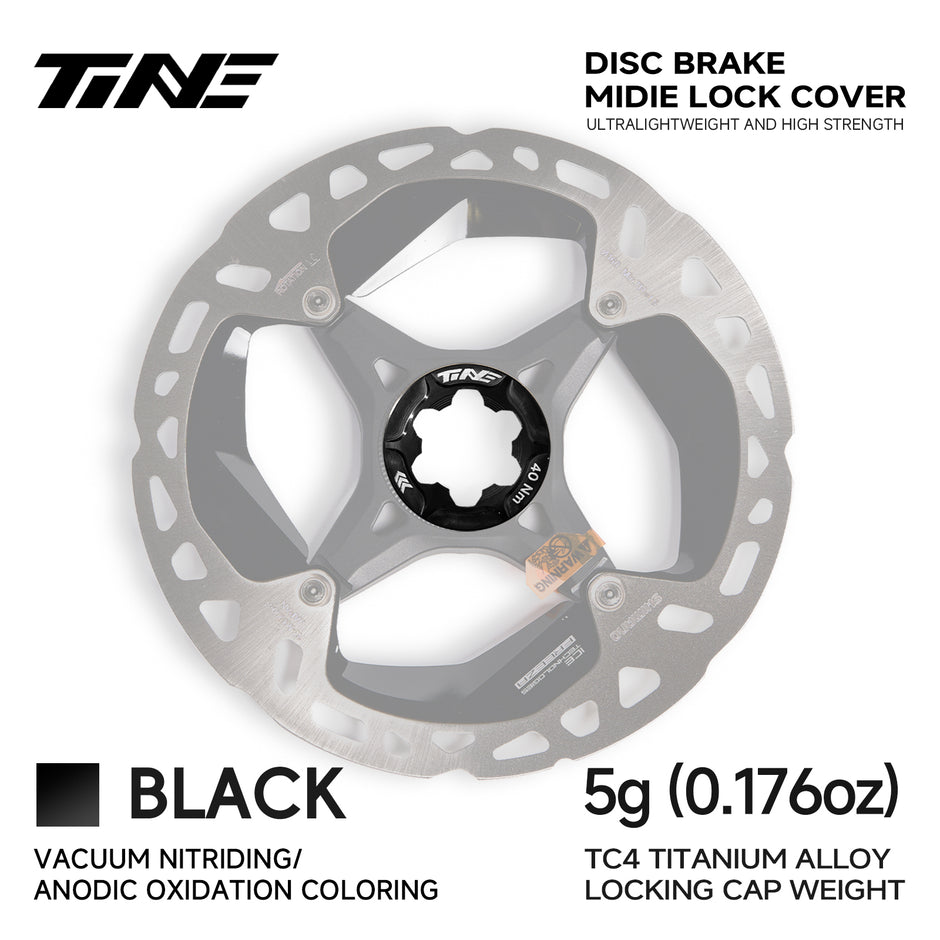 Road Bike Center Lock Hub Cap (Set of 2) - Dust Cover for Disc Brake Rotor Mount