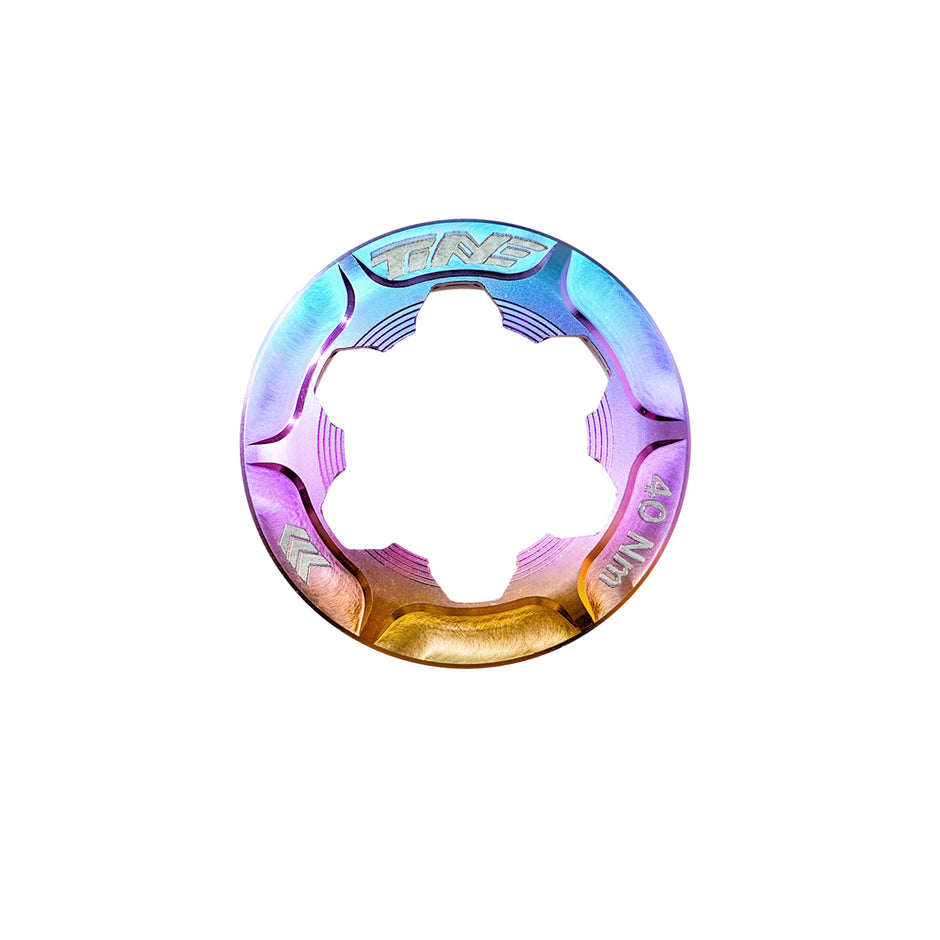 Road Bike Center Lock Hub Cap (Set of 2) - Dust Cover for Disc Brake Rotor Mount