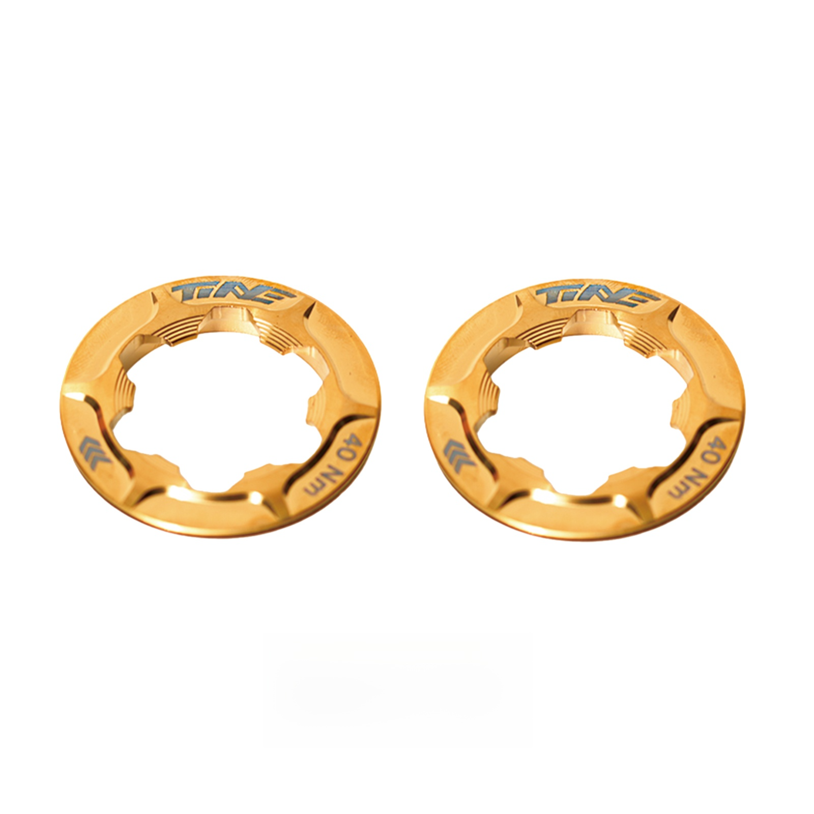 Center-Lock Disc Brake Lock-Ring Cap, Solaris Gold