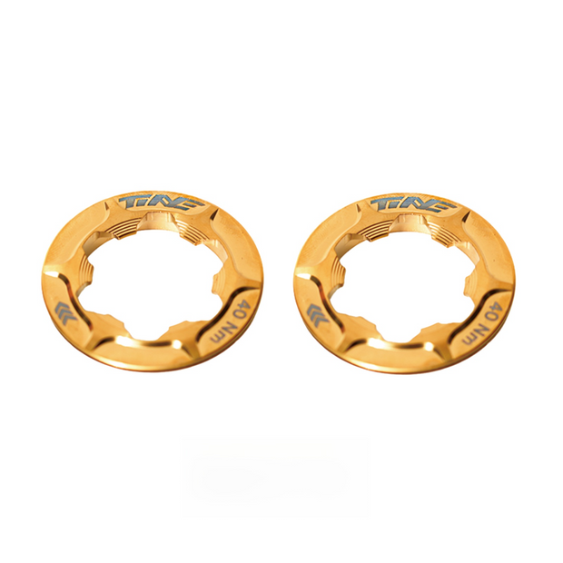 Center-Lock Disc Brake Lock-Ring Cap, Solaris Gold