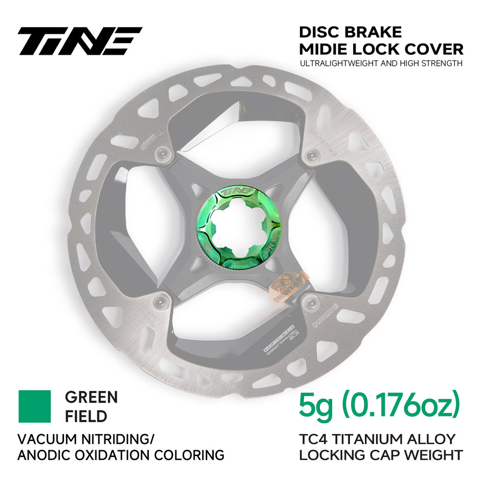 Road Bike Center Lock Hub Cap (Set of 2) - Dust Cover for Disc Brake Rotor Mount