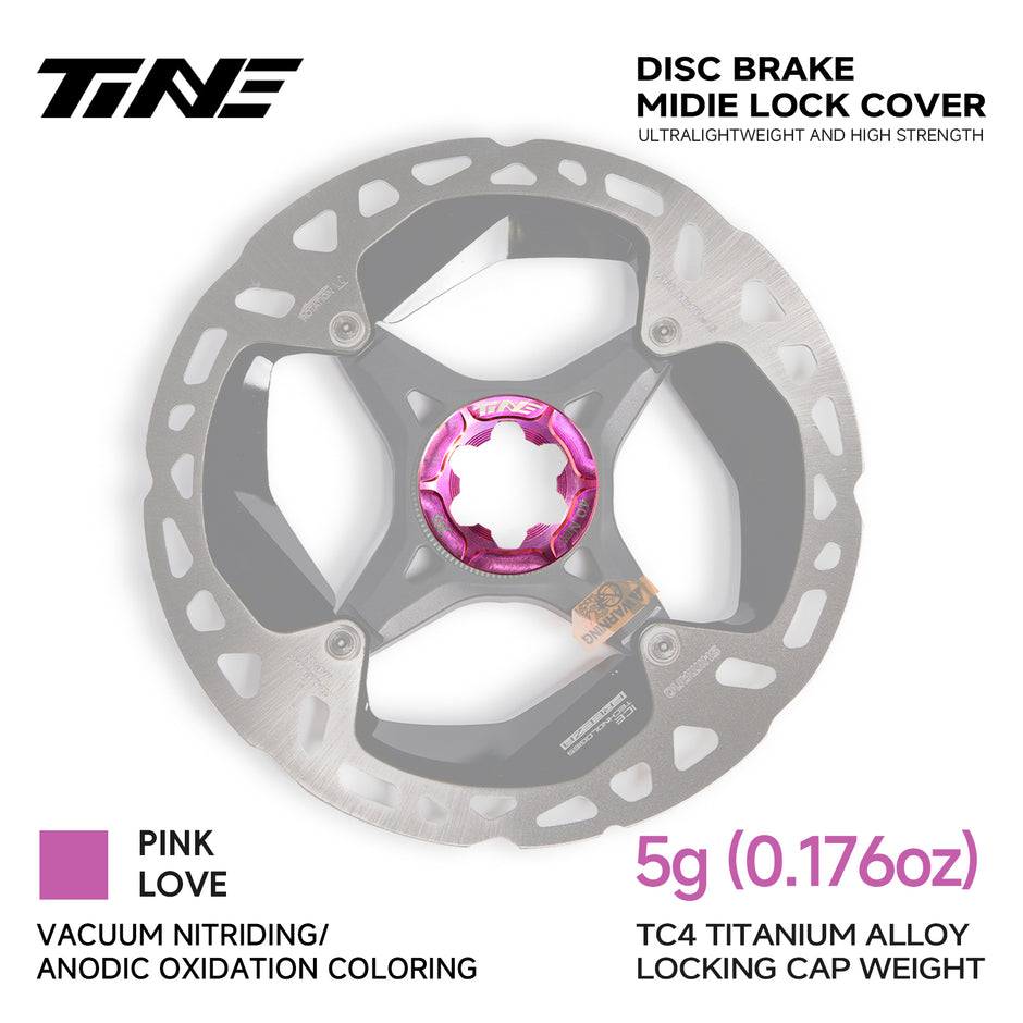 Road Bike Center Lock Hub Cap (Set of 2) - Dust Cover for Disc Brake Rotor Mount