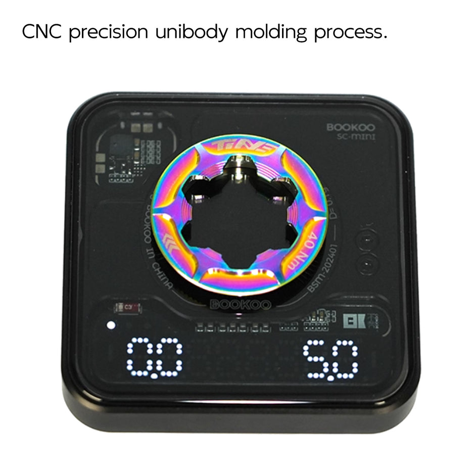 Center-Lock Disc Brake Lock-Ring Cap, Aurora Multicolor