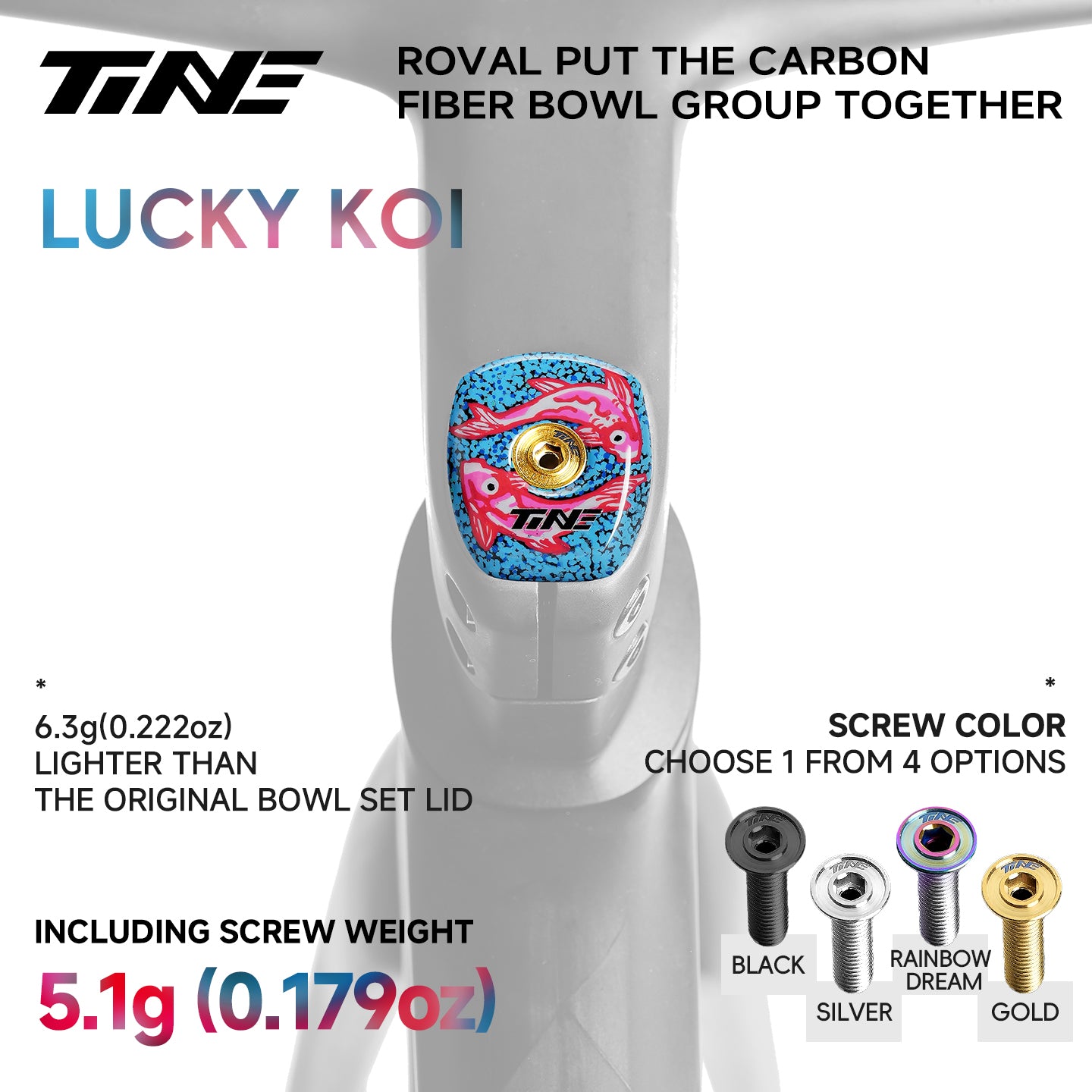 Carbon Headset Top Cover compatible with S-WORKS Roval Rapide, 8 Styles Option