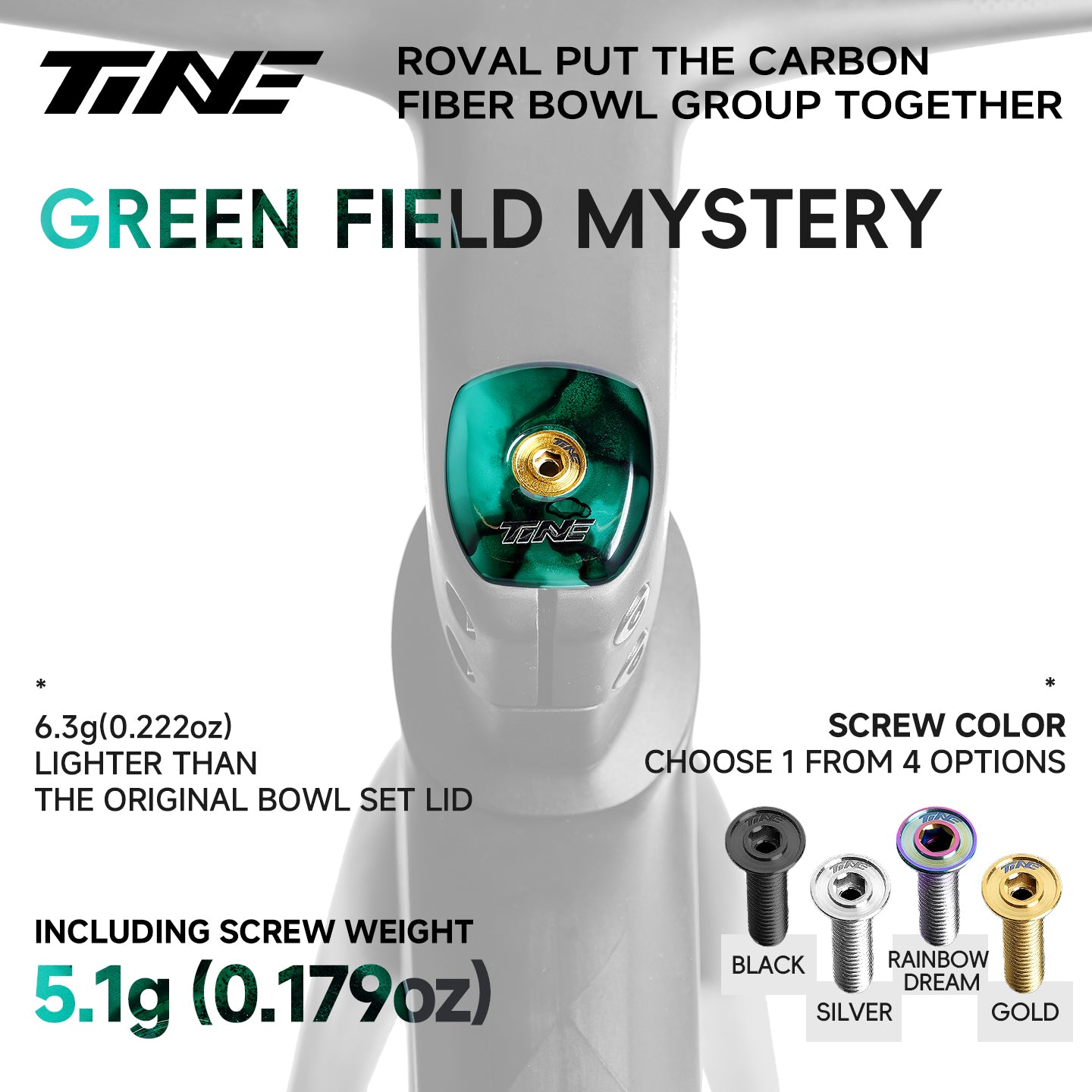 Carbon Headset Top Cover compatible with S-WORKS Roval Rapide, 8 Styles Option