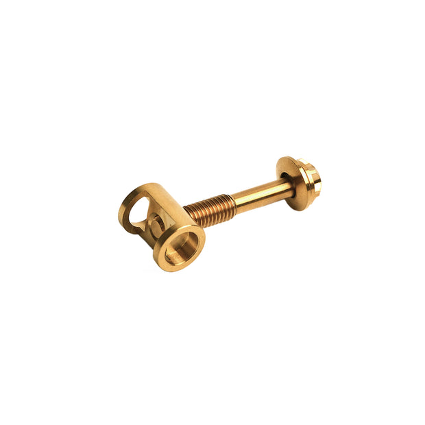 SL8-Specific Titanium Road Bicycle Seat-post Clamp, Solaris Gold