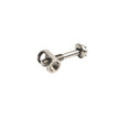 SL8-Specific Titanium Road Bicycle Seat-post Clamp, Lunar Silver