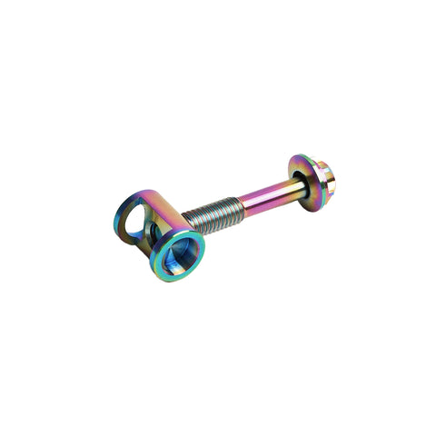 SL8-Specific Titanium Road Bicycle Seat-post Clamp, Aurora Multicolor