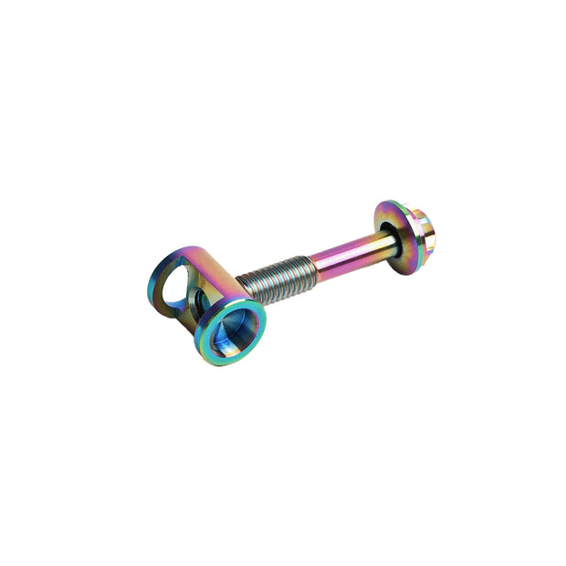 SL8-Specific Titanium Road Bicycle Seat-post Clamp, Aurora Multicolor