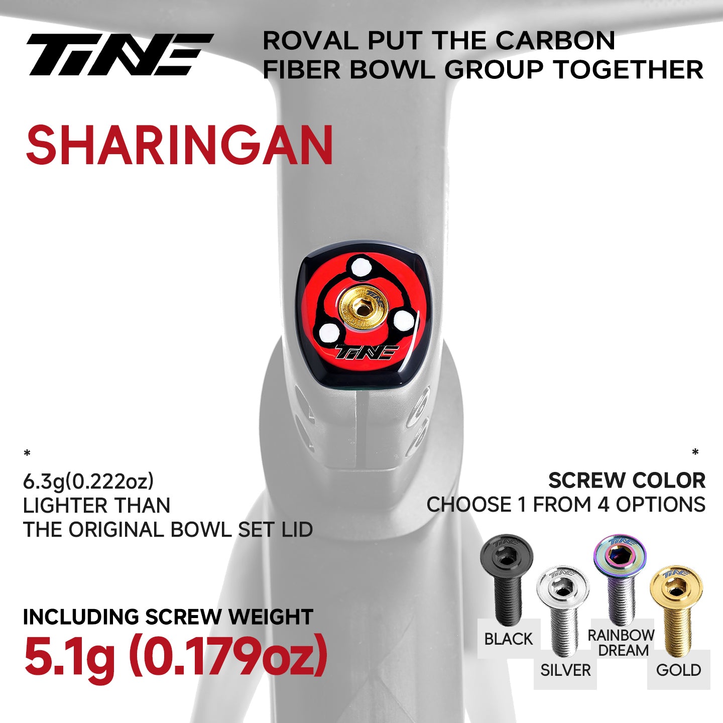 Carbon Headset Top Cover compatible with S-WORKS Roval Rapide, 8 Styles Option