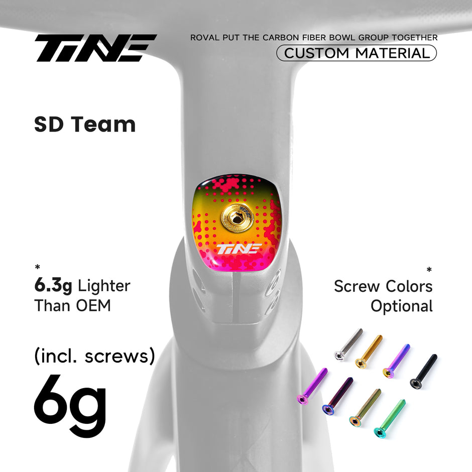 SL8 Integrated Carbon Headset Cap – FDJ/Quick-Step/RED/SD Team Editions