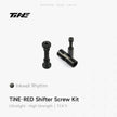 TiNE titanium shifter bolt kit for SRAM RED road bike shifters - Inkwell Rhythm