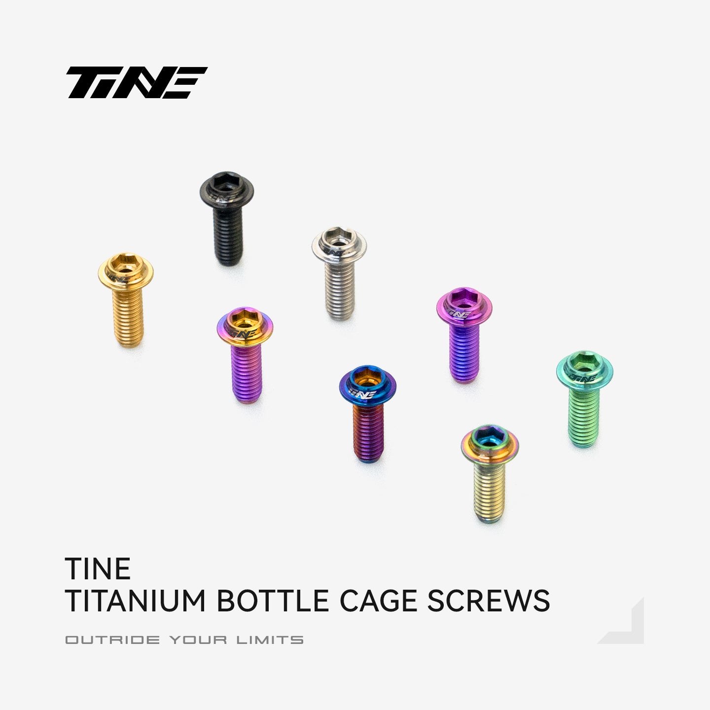M5*10/14 | Hollow Titanium Alloy Water Bottle Cage Screws - Ultra-Light