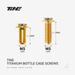 M5*10/14 | Hollow Titanium Alloy Water Bottle Cage Screws - Ultra-Light