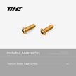 M5*10/14 | Hollow Titanium Alloy Water Bottle Cage Screws - Ultra-Light