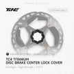 Brake disc external lock cover|Titanium roadbike center lock hubcap cover