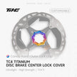 Brake disc external lock cover|Titanium roadbike center lock hubcap cover