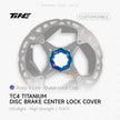 Brake disc external lock cover|Titanium roadbike center lock hubcap cover