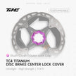 Brake disc external lock cover|Titanium roadbike center lock hubcap cover