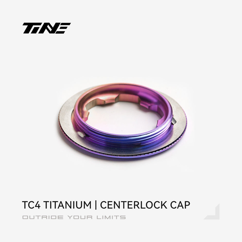 Brake disc inner lock cover|Titanium roadbike center lock hubcap cover