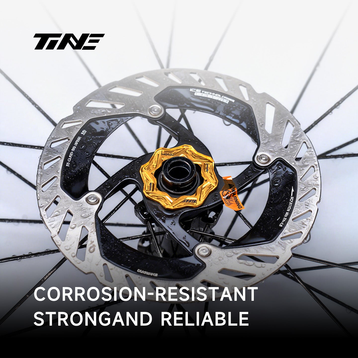 Brake disc inner lock cover|Titanium roadbike center lock hubcap cover