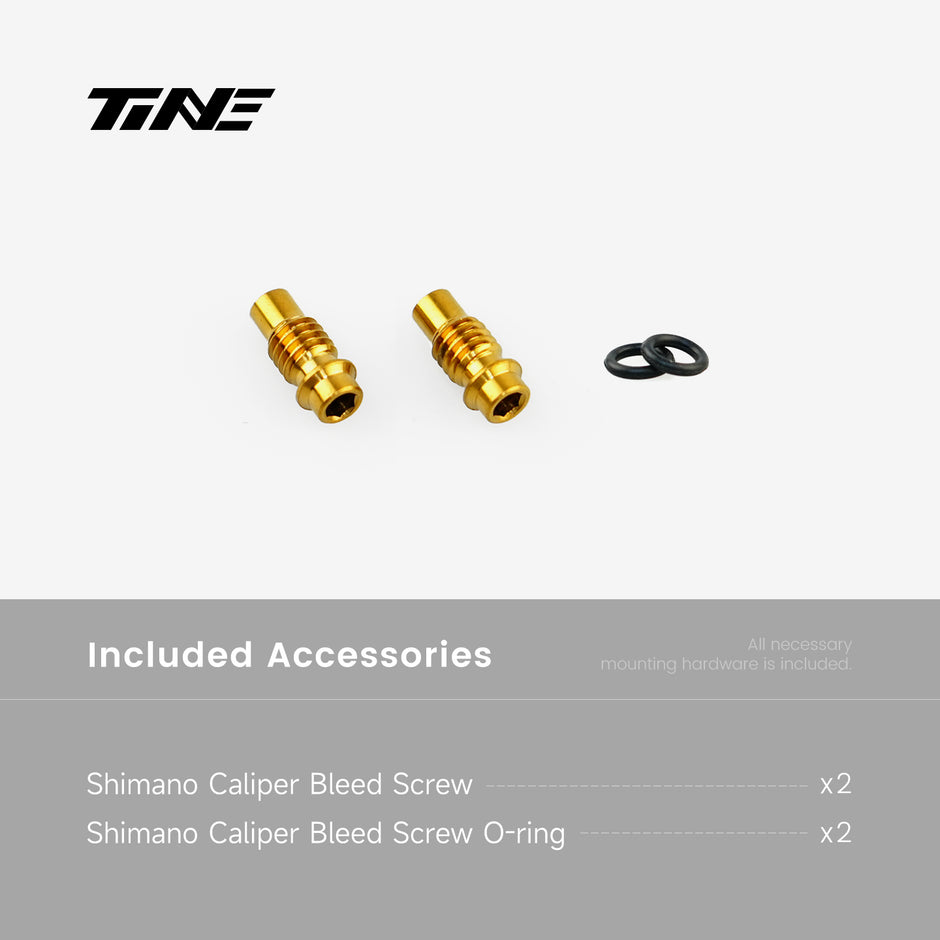Shimano Brake caliper bleed screw | Titanium ultra-light modification part
