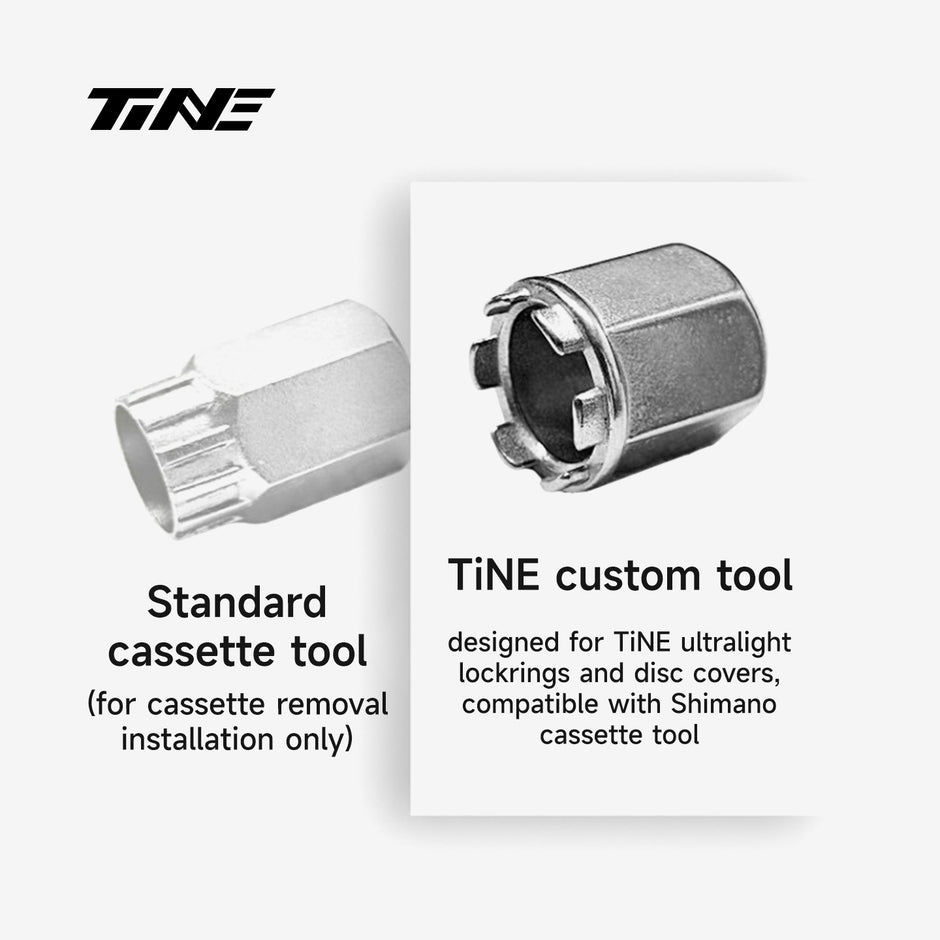 Professional tool for installing/removing road bike center lock disc brake ring