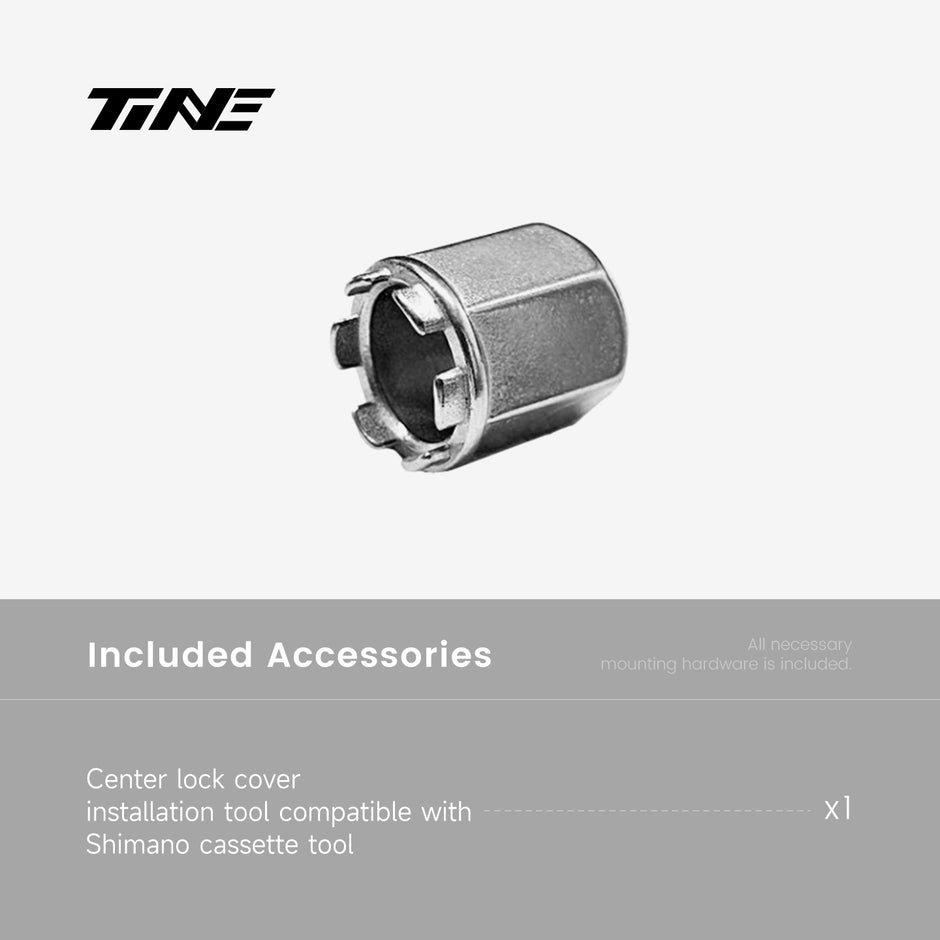 Professional tool for installing/removing road bike center lock disc brake ring