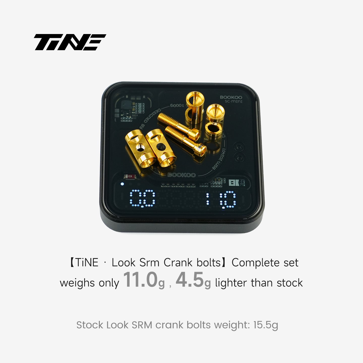 SRM/THM Composite Crank Arms bolt | Titanium ultra-light modification part