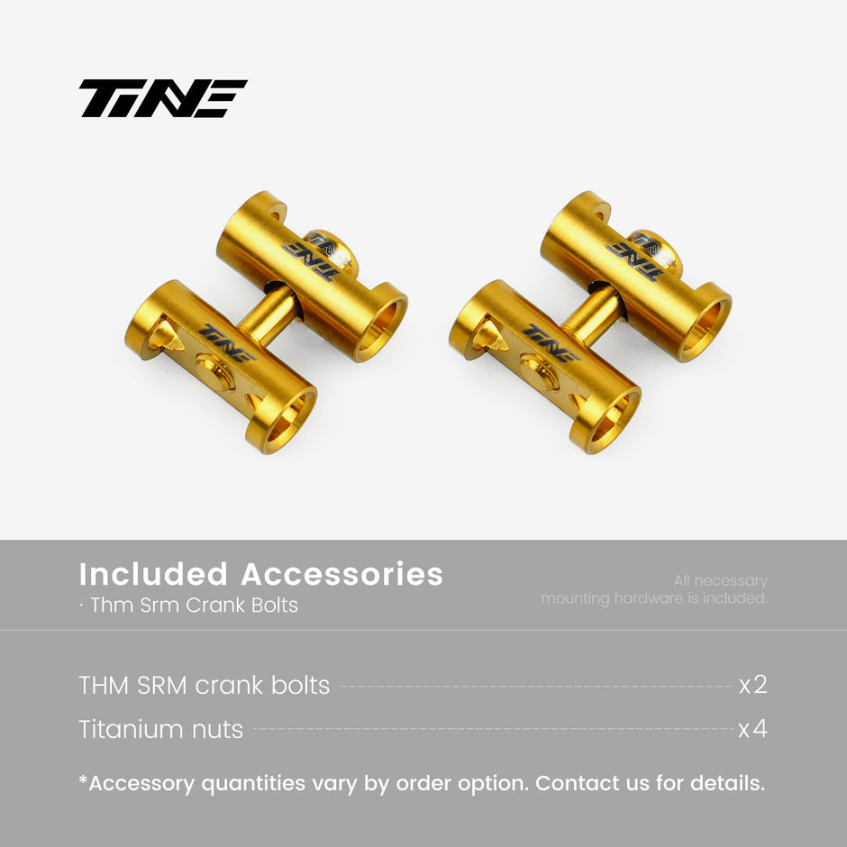 SRM/THM Composite Crank Arms bolt | Titanium ultra-light modification part