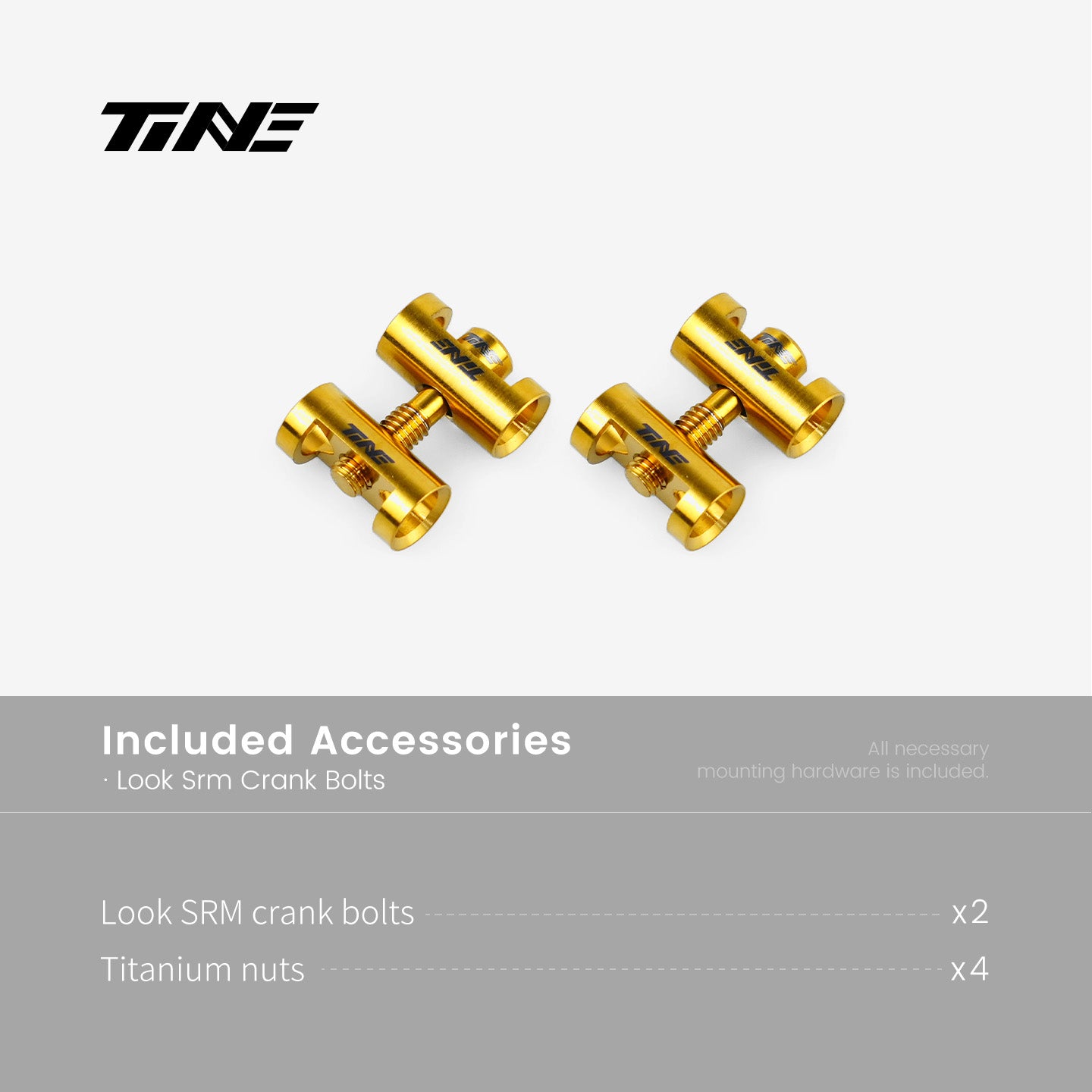 SRM/THM Composite Crank Arms bolt | Titanium ultra-light modification part