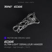 TiNE TECH factor one ultra-light titanium derailleur hanger