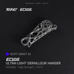 TiNE ECLOS ultra-light titanium derailleur hanger for Scott Addict 25 roadbike upgrade part
