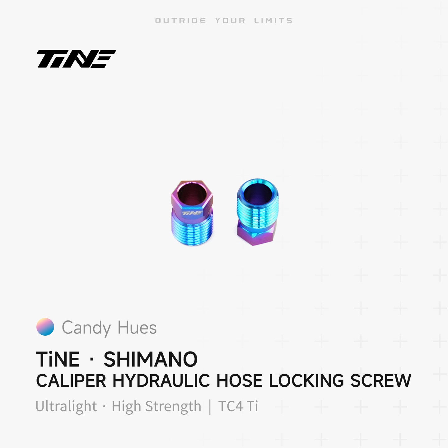 Shimano hydraulic hose locking screw | Titanium ultra-light modification part
