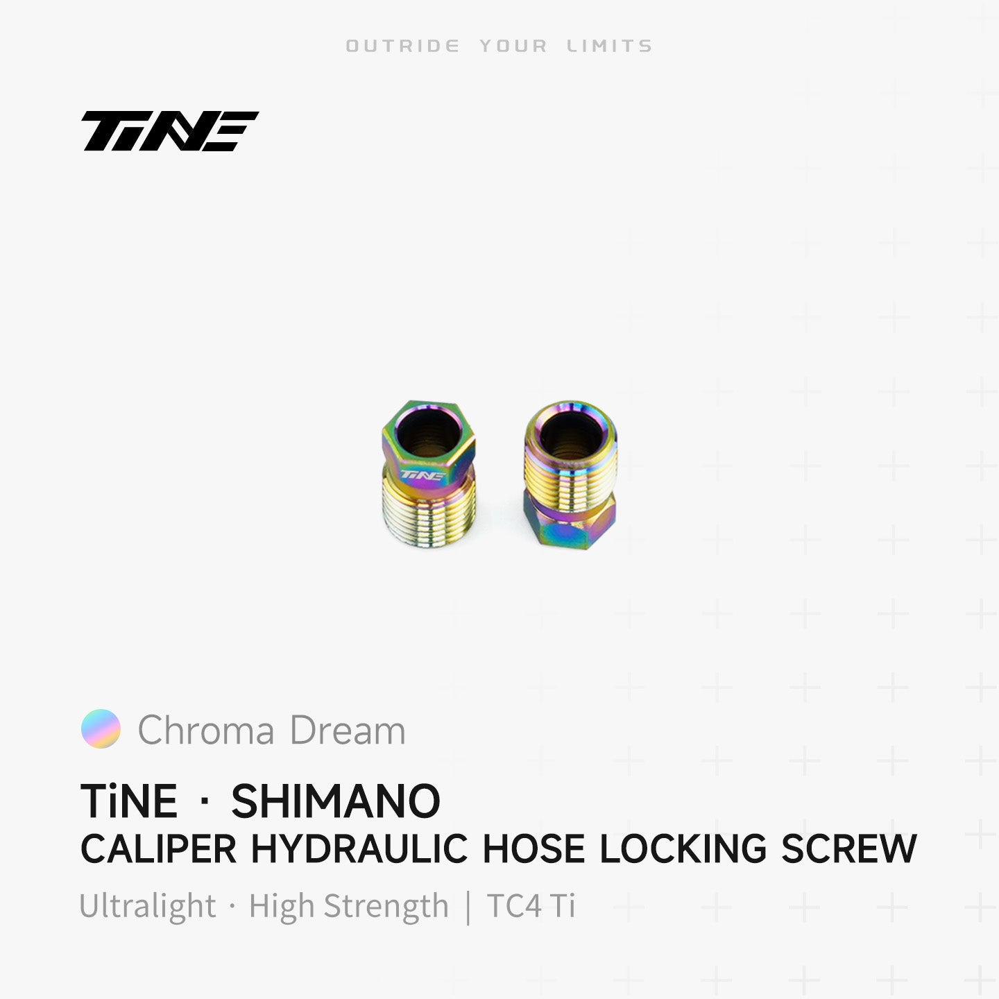 Shimano hydraulic hose locking screw | Titanium ultra-light modification part