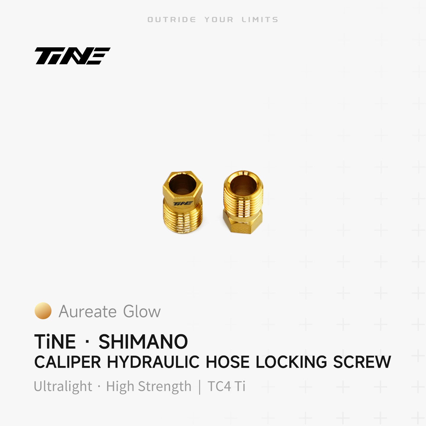 Shimano hydraulic hose locking screw | Titanium ultra-light modification part