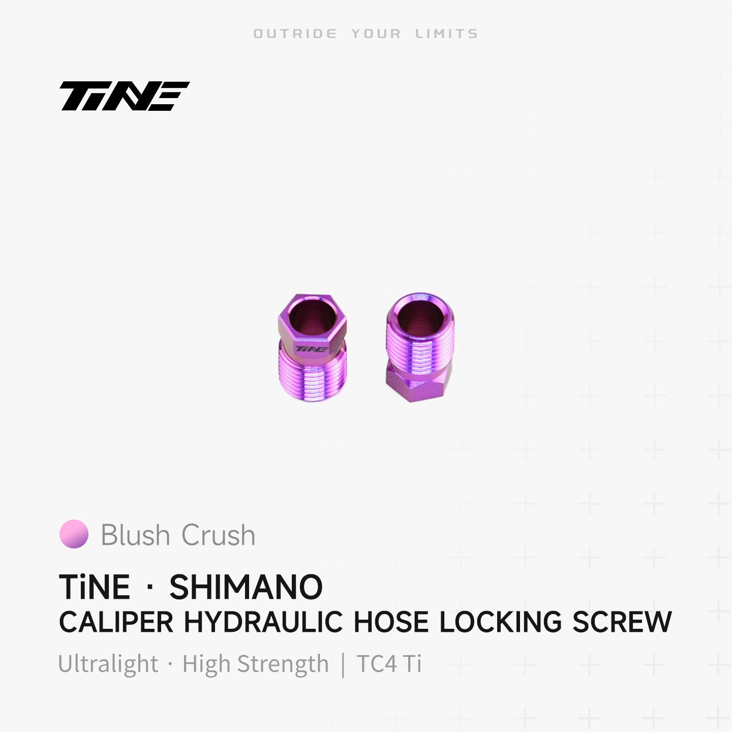Shimano hydraulic hose locking screw | Titanium ultra-light modification part