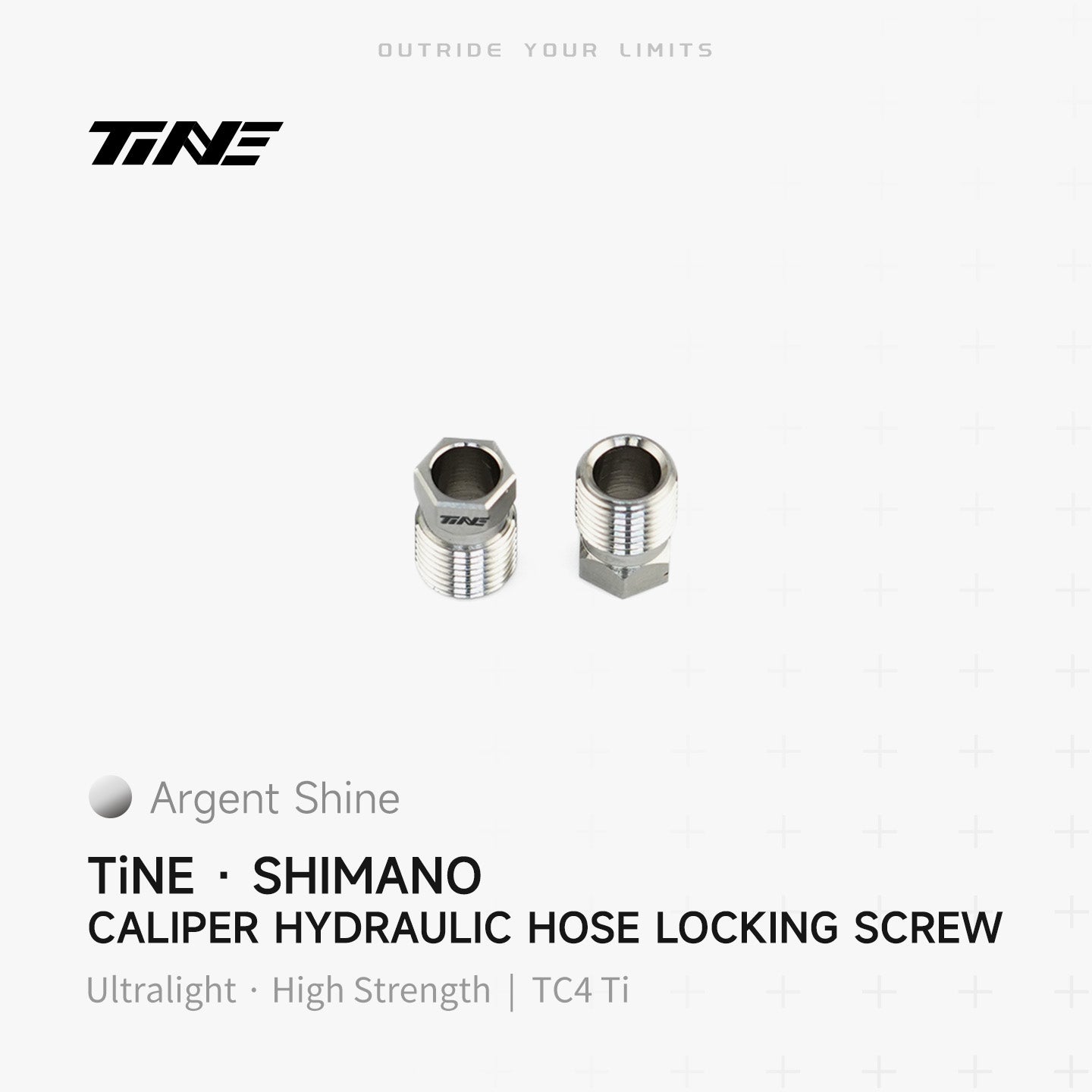 Shimano hydraulic hose locking screw | Titanium ultra-light modification part