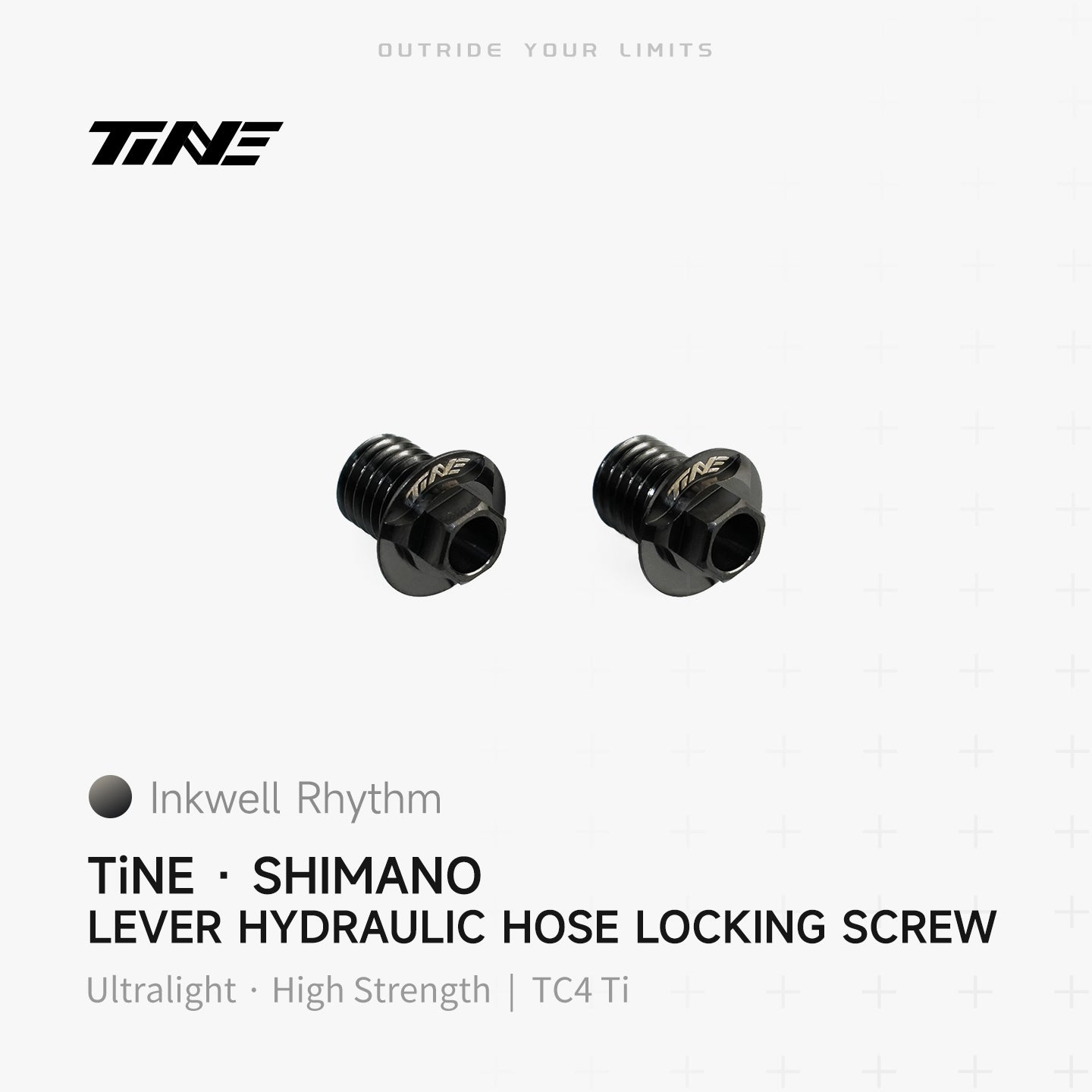 Shimano lever hydraulic hose locking screw | Titanium ultra-light modification part