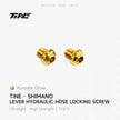 Shimano lever hydraulic hose locking screw | Titanium ultra-light modification part