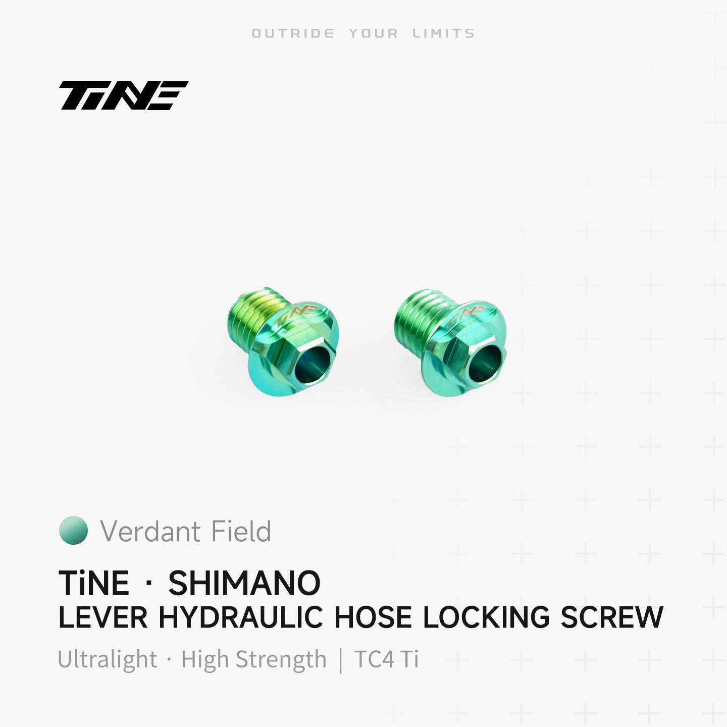 Shimano lever hydraulic hose locking screw | Titanium ultra-light modification part