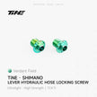 Shimano lever hydraulic hose locking screw | Titanium ultra-light modification part