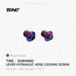 Shimano lever hydraulic hose locking screw | Titanium ultra-light modification part