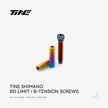 SHIMANO rear derailleur limit & tension screw | Titanium ultra-light modification part